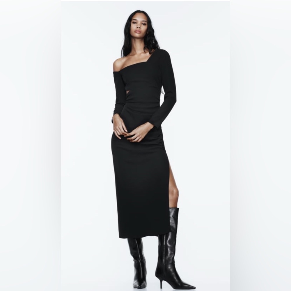 New with tags Zara Asymmetric dress